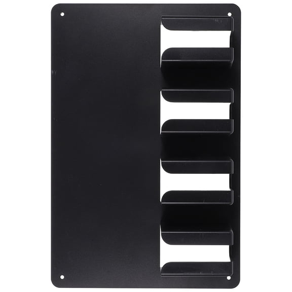 Masteelf Hairdressers Scissors Blow Dryer Holder Barber Clippers Black