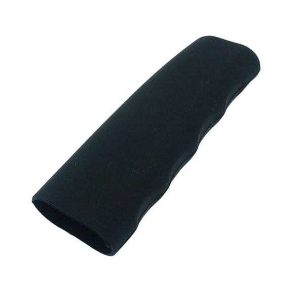 Masteelf Black Hand Brake Cover Sleeve, Car-Shaped Wave Design, Decorative and Protective Parking Brake Grip