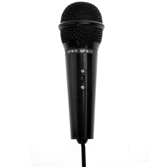 Masteelf Handheld Microphone Wide Frequency Response Microphone 13.00X4.50X4.50CM Black