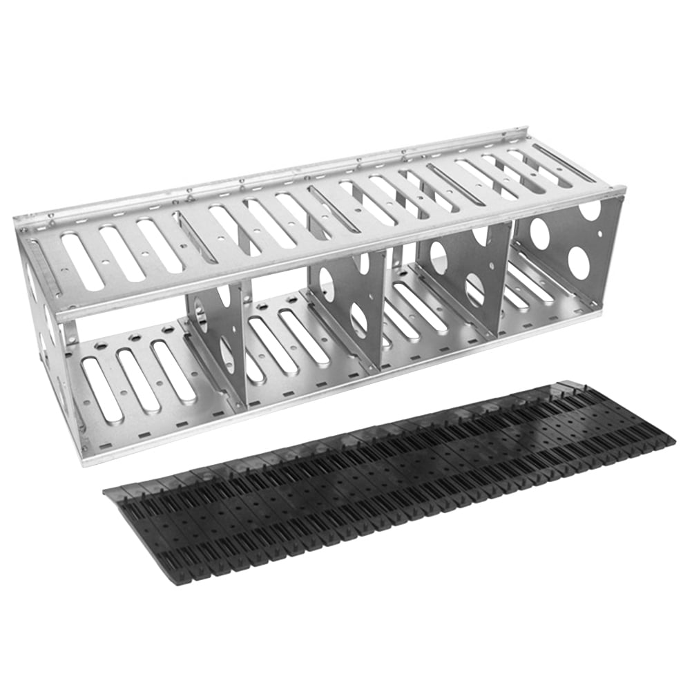 KALLORY Hard Disk Rack Silver Multi Layer 1 Set 17.5X5.5X5 In - Walmart.com