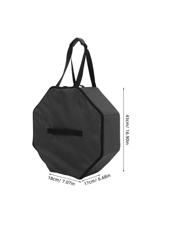 Hat Bag Travel Men and Women 43.00X18.00X17.00CM Black