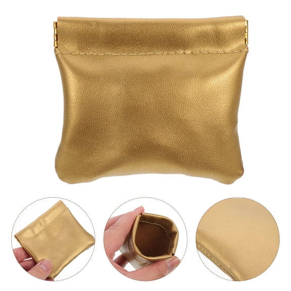 Masteelf  Headphone Carrying Bag Protective Closure Earplug Cover Golden
