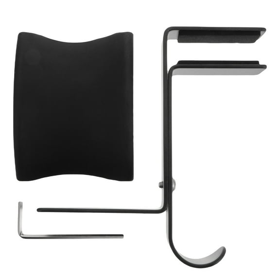 Masteelf Headset Holder Under Desk Design Desk Clip Hook Holder for Headphone Headset