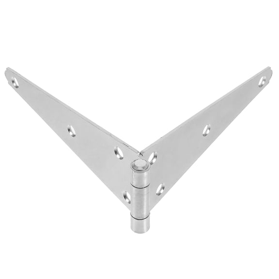 Masteelf Heavy Duty Door Hinge With Slotted Bearing For Garden Gates Galvanized Iron For Replacing Old Or Damaged Hinges Suitable For Outdoor Use