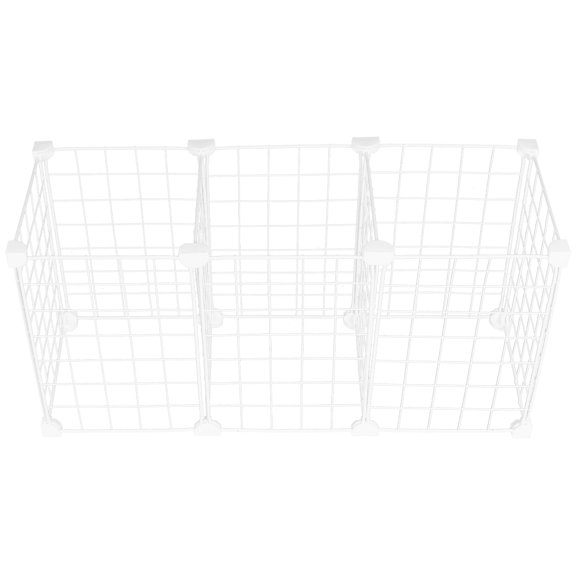 SWETRACE White Fridge Mesh Divider Heavy Duty Iron Refrigerator Separator for Freezer Use