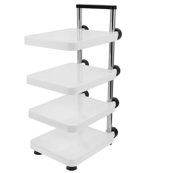 Masteelf Heavy Duty Multi-Layer Pot Organizer Rack for Kitchen Countertop with Anti-Skid Pan Storage Solution