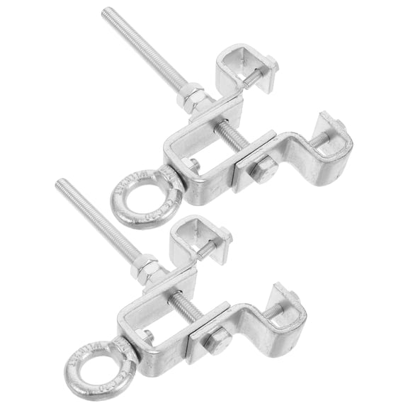 Masteelf Hemoton 2pcs Heavy Bag Ceiling Mount Bracket Adjustable Hook Wall Mount Bracket for Suspension Boxing Bag Hanging