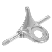 Masteelf Hemoton Roller Skate Triangle Trucks 1 Set Aluminum Alloy Plate Replacement for and Stable