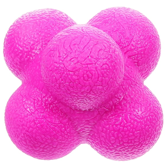 Masteelf Hexagonal Reaction Ball for Training Use Red Material Improves Agility and Coordination 6.5