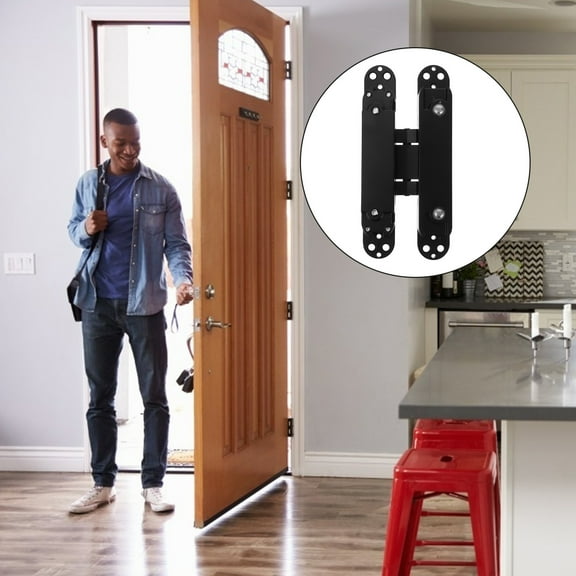 Masteelf  Hidden Doors Invisible Hinge Three-dimensional Left and Right
