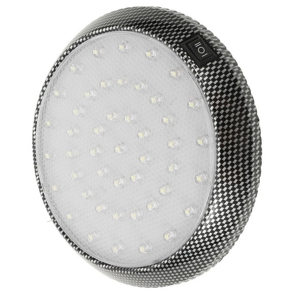 Masteelf High Brightness LED Dome Light for Car Use with Easy Installation Black ABS