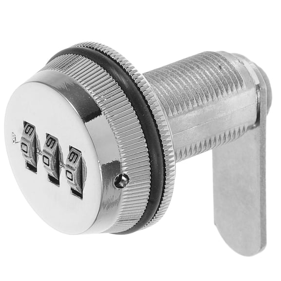 Masteelf High-Security 3- Combination Lock for Mailbox and Cabinet Password Dial Lock for Drawers and Toolboxes Easy to Install for Home and Office