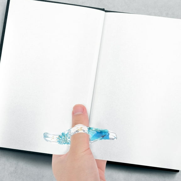 Masteelf Household Page Spreader Portable Reading Holder Student Blue