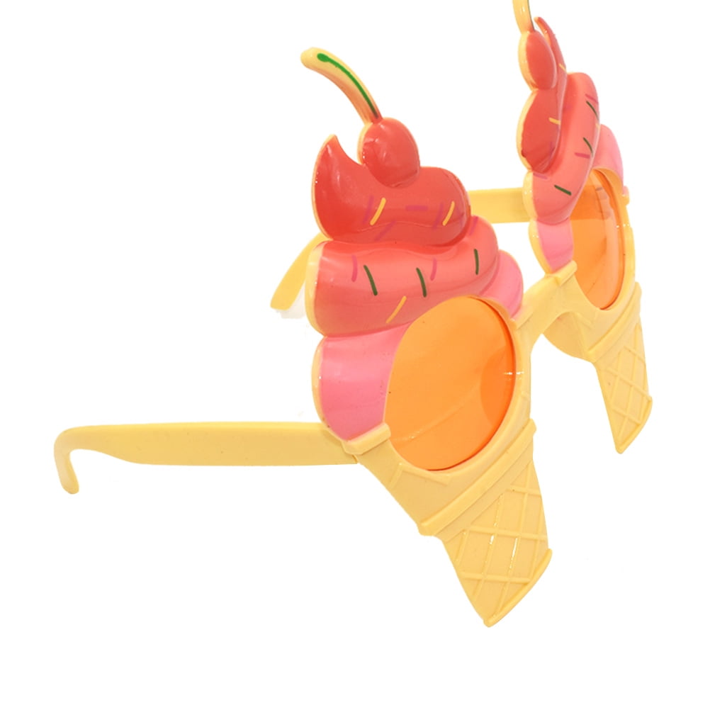 Masteelf Ice Cream Party Funny Glasses for Fancy Dress Parties ...