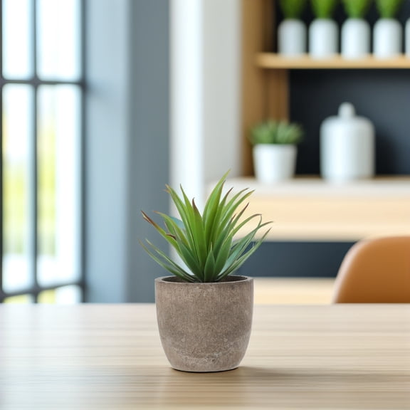 Masteelf Imitation Plant Bonsai Made of Plastic Grey Color for Home Decoration Use 1pc