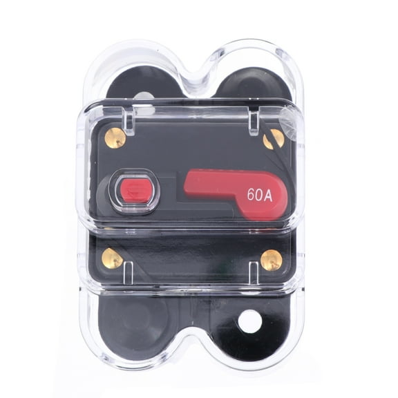 Masteelf Indoor High Voltage Vacuum Circuit Breaker Car Circuit Breaker 8X5.5CM Black