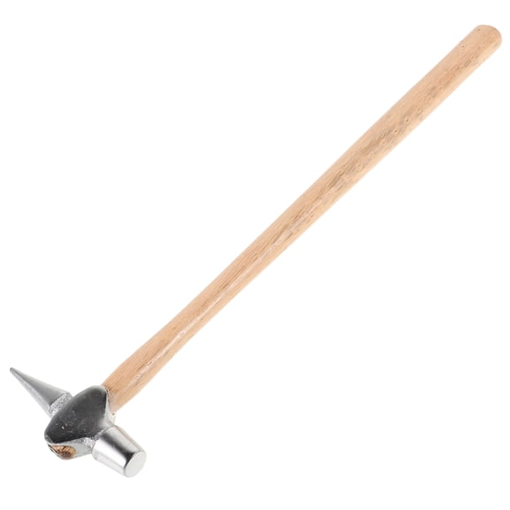 HEATSHAKING Inspection Hammer Steel Wood 1Set 15.7x3.9x0.67In