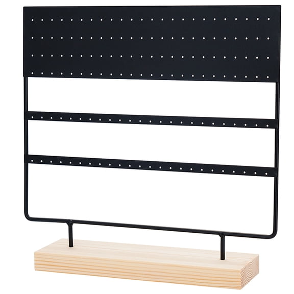 Masteelf Jewelry Earrings Rack Holder Display Organizers Vendors Black