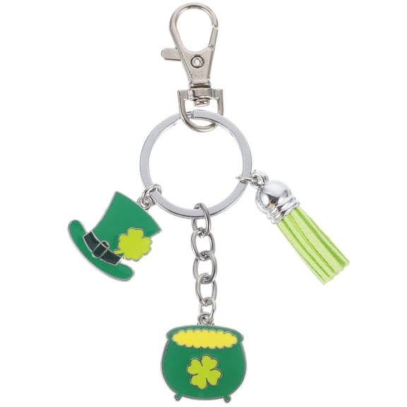 Masteelf Key Chain St. Patricks Keychain Small Keyring Backpack Key Chain Purse Decoration Cute Keychain