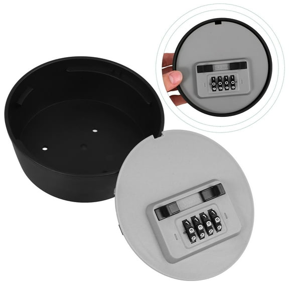 Masteelf Key Lock Box Safe Key Lock Box Portable Lock Box Security Keys Box Key Lock Box Wall Mount Spare Key Lock Box Outdoor Key Lock Box with Code