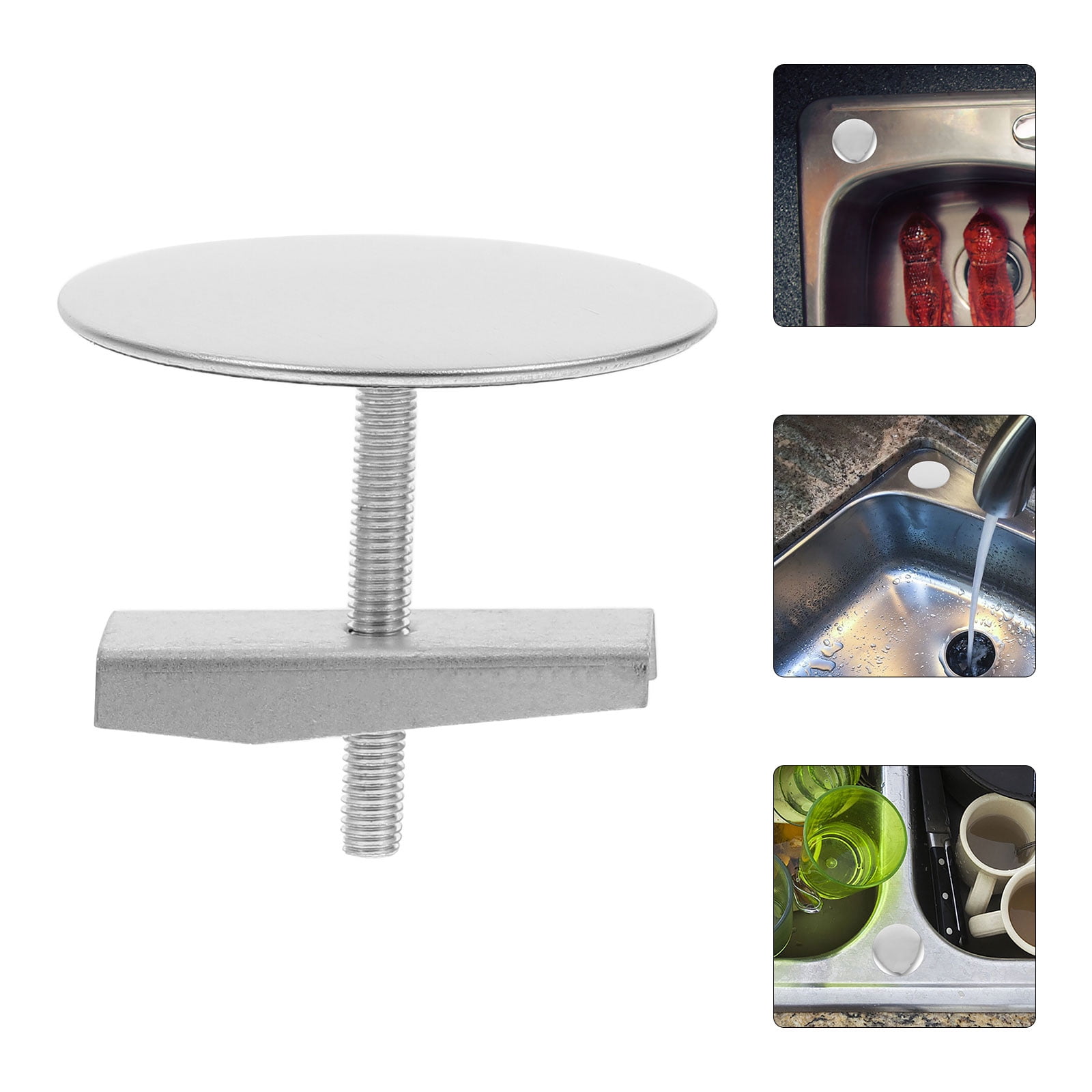 Masteelf Kitchen Sink Hole Cover Faucet Decorative Hole Plug Washbasin ...