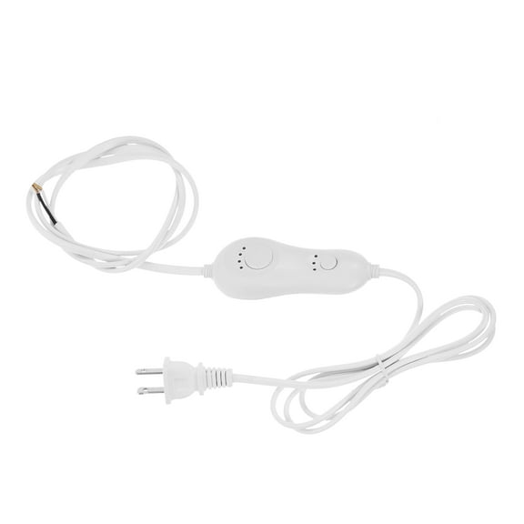 Masteelf Lamp Dimmer Switch Extension Cord Plug In Dimmer Adjustable Control For Dimmable Lights Christmas Village Houses Lights Cord Salt Light