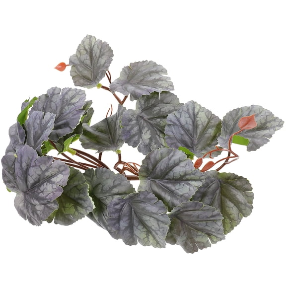 Masteelf  Landscaping Leaves Gecko Snake Tank Accessories Aquarium Ornament The Animal