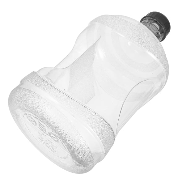 Masteelf Large Capacity Water Jug With Handle 5l Transparent Water Container Bottle With Handle For Office Home And Outdoor Adventures