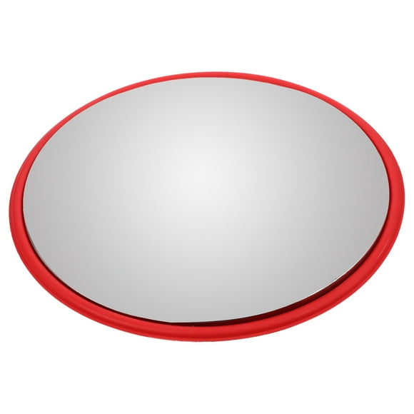 Wide Angle Traffic Mirror for Car Use with High Definition Coating and ABS PC Material Red