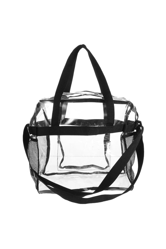 Large Size Schoolbag Jelly Handles Skincare Miss Transparent