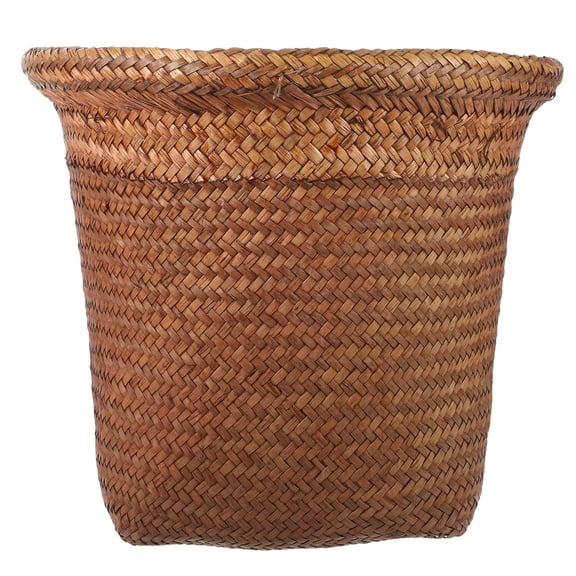 Masteelf Large Waste Paper Basket Bins Garbage Can Office 33.00X33.00X30.00CM Coffee