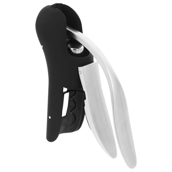 Masteelf Lever Corkscrew Wine Bottle Opener Manual Handheld Corkscrew With Lever Pump Waiter Bottle Openers Bottle Cork Removal