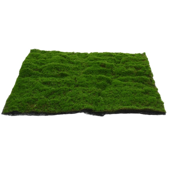 Masteelf Lifelike Fake Moss Mat Simulation Green Plant Artificial Turf For Home Decor Simulation Plant Artificial Grass For Crafts Fake Grass Craft