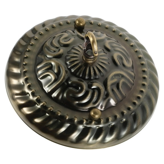 Masteelf Vintage Style Ceiling Light Mounting Plate for Pendant Fixtures, Large Canopy Hardware, Ceiling Light Fitting Accessory