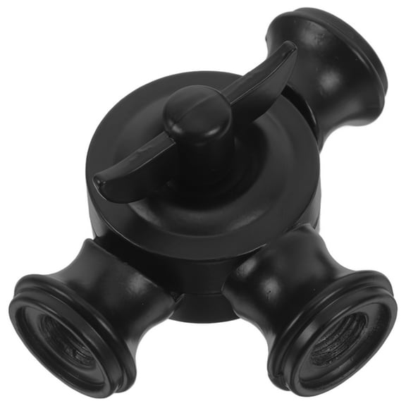 Masteelf Light Socket to Plug Adapter 1 Set Light Socket to 3 Prong Outlet Adapter and Light Bulb Socket for Garage Porch Black