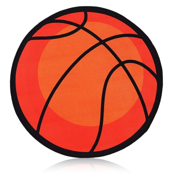 Masteelf Living Basketball Area Rugs 3D Visual Carpet Child 60.00X60.00X0.40CM