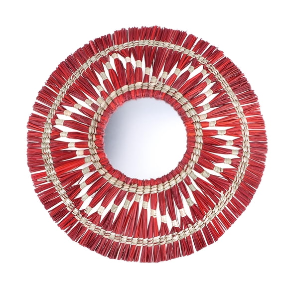 Masteelf Living Room Home Decor Decoration Hanging Mirror Handmade Chic