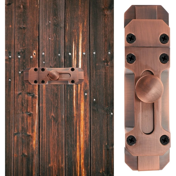 Masteelf  Lock Deadbolt Door Internal Sliding Privacy Latch