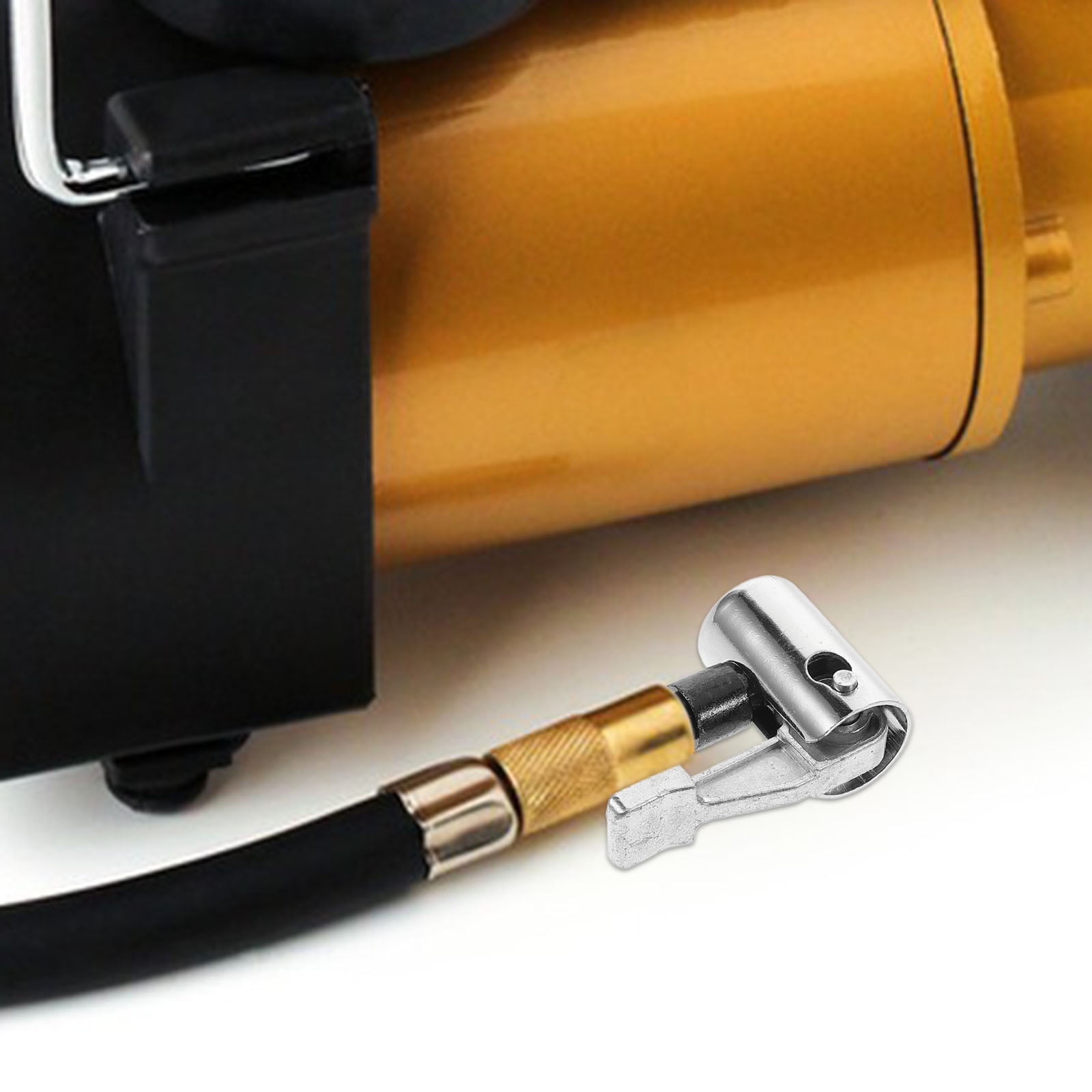 Masteelf Lock Metal Pump Threaded Connectors Air Inflator Hose Adapter ...