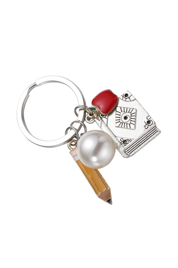 Logo Personalized Gift Not Easy to Fade Keychain Teachers Day Rings