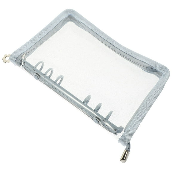 Masteelf A5 Loose-Leaf Binder with Scrapbook Clips, Sky Organizer for Office, School, Travel, and Personal Use