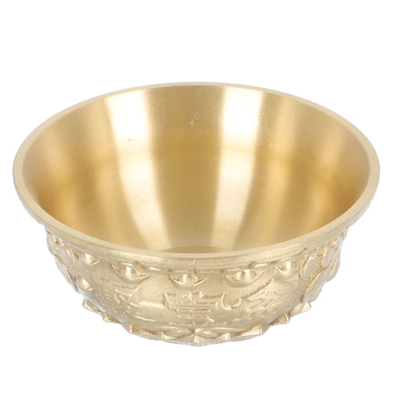 Masteelf  Lucky Ingot Basin Treasure Bowl Cornucopia Ornament Decorative
