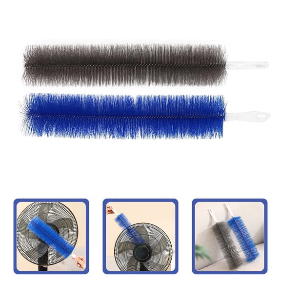 Masteelf MLINS 2 Pcs Household Fan Cleaners Multi Purpose Brushes for Fan Cleaning Flexible Dusting Brushes Home Cleaning Tools