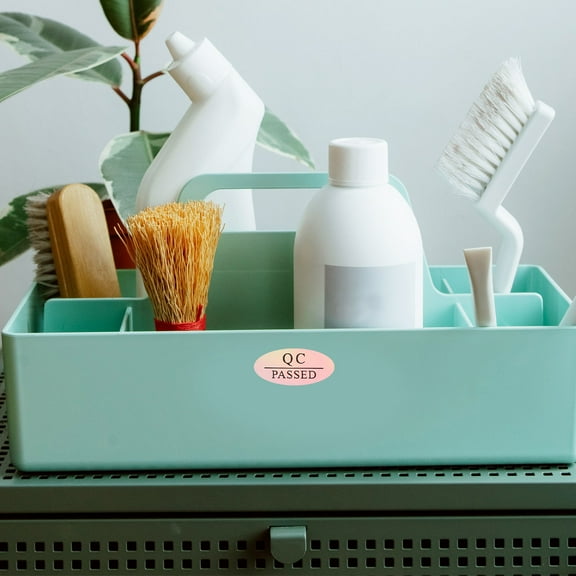 Masteelf MLINS 500Pcs Self Adhesive QC Passed Labels for Warehouse Quality Stickers Checked Tested for DIY