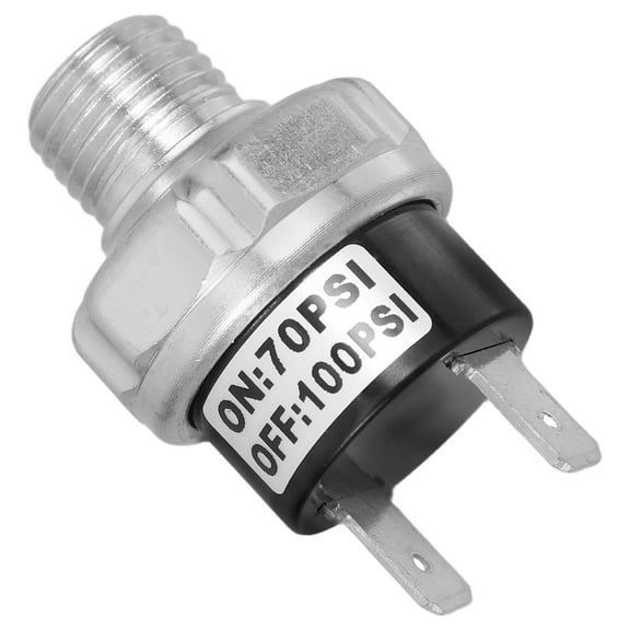 Masteelf MLINS Air Compressor Pressure Switch 1 Set Multi Function High and Low Pressure Switch with Air Pressure Regulator for Air Compressor Parts