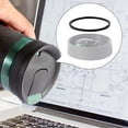 thumbnail image 1 of Masteelf Masteelf 6pcs Silicone Jar Gaskets Water Bottle Seal Ring Replacement Juicer Sealing Gasket, 1 of 8
