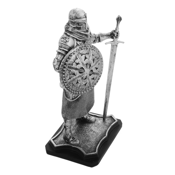 Masteelf Medieval Knight Ornament Retro Guard Ornaments Office Man