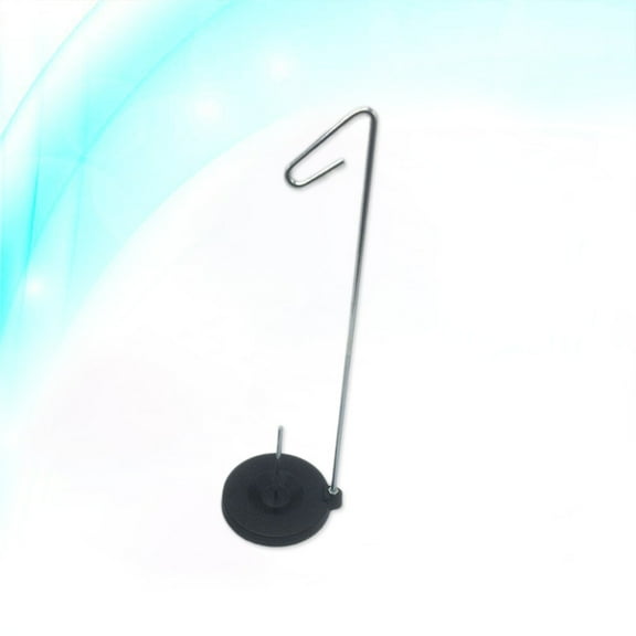 Masteelf Metal Thread Stand for Sewing Storage Holds 1 Spool Cone Black Color Fits Various Threads