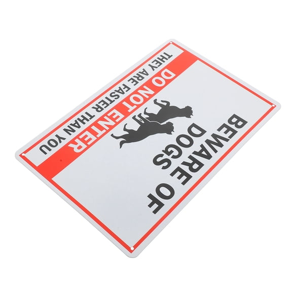 Masteelf Retro Metal Tin Sign - Do Not Enter for Garden, Yard, Wall Decoration, and Weatherproof