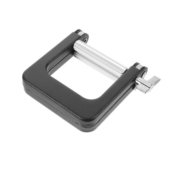 OFFIGAM Black Aluminum Manual Toothpaste Squeezer for Home and Travel Use, and Easy to Use Design